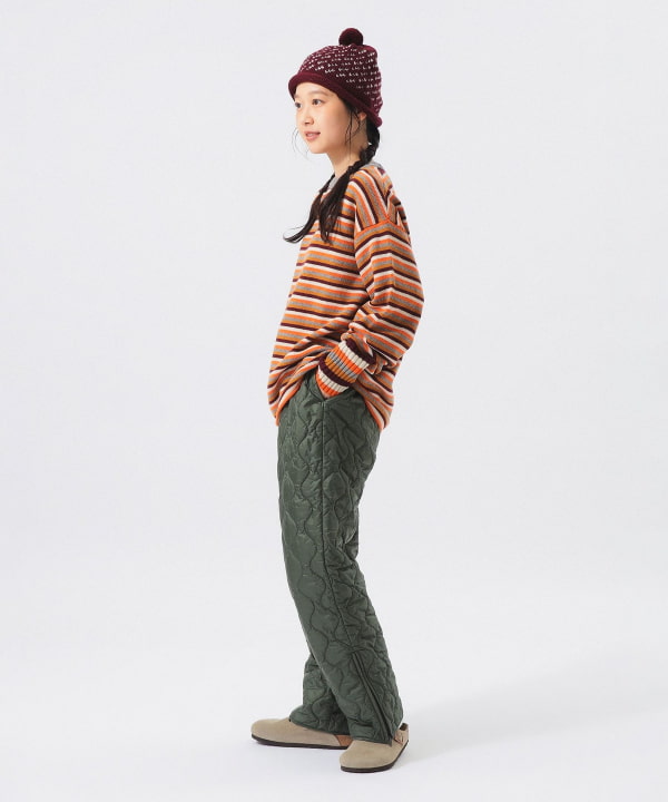 キルティング ミリタリー パンツ BEAMS STAFF：H159　Size：1