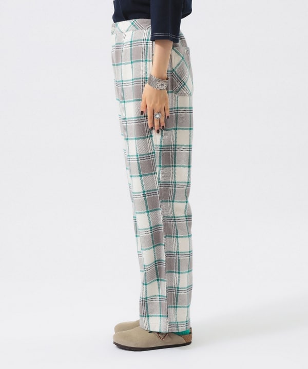 Boy Work Check Pants