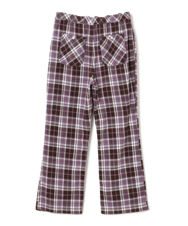 Boy Work Check Pants
