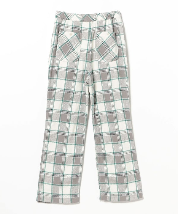 Boy Work Check Pants