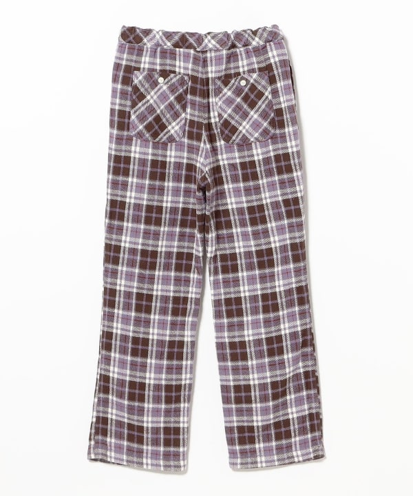 Boy Work Check Pants