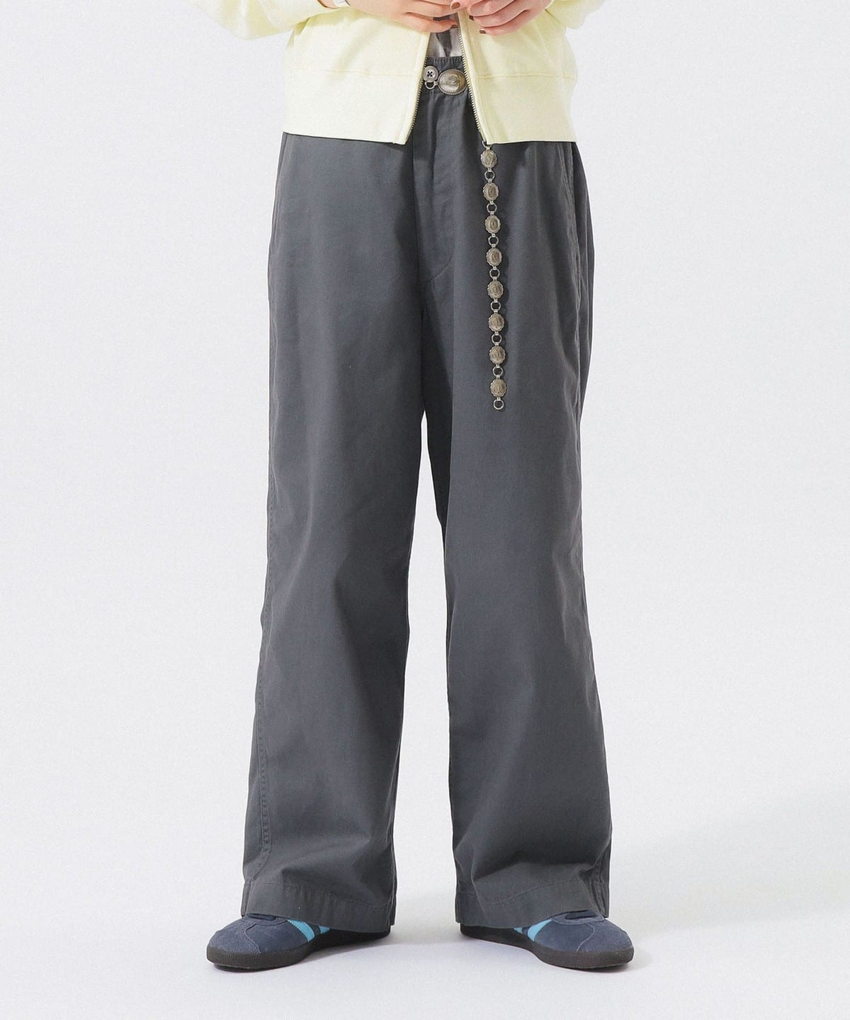 BEAMS BOY（ビームス ボーイ）ワイド チノ パンツ（パンツ チノパンツ