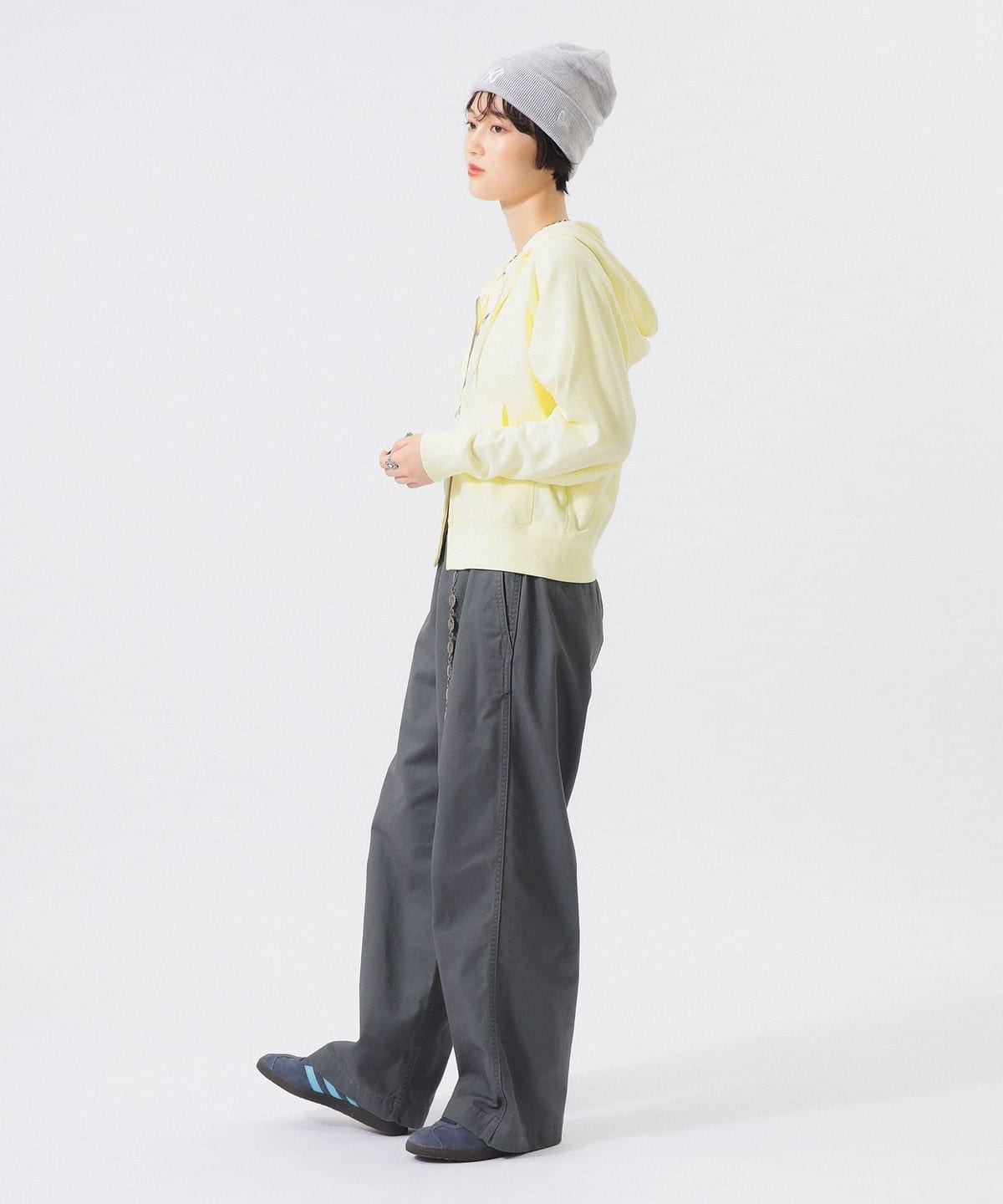 BEAMS BOY（ビームス ボーイ）ワイド チノ パンツ（パンツ チノパンツ
