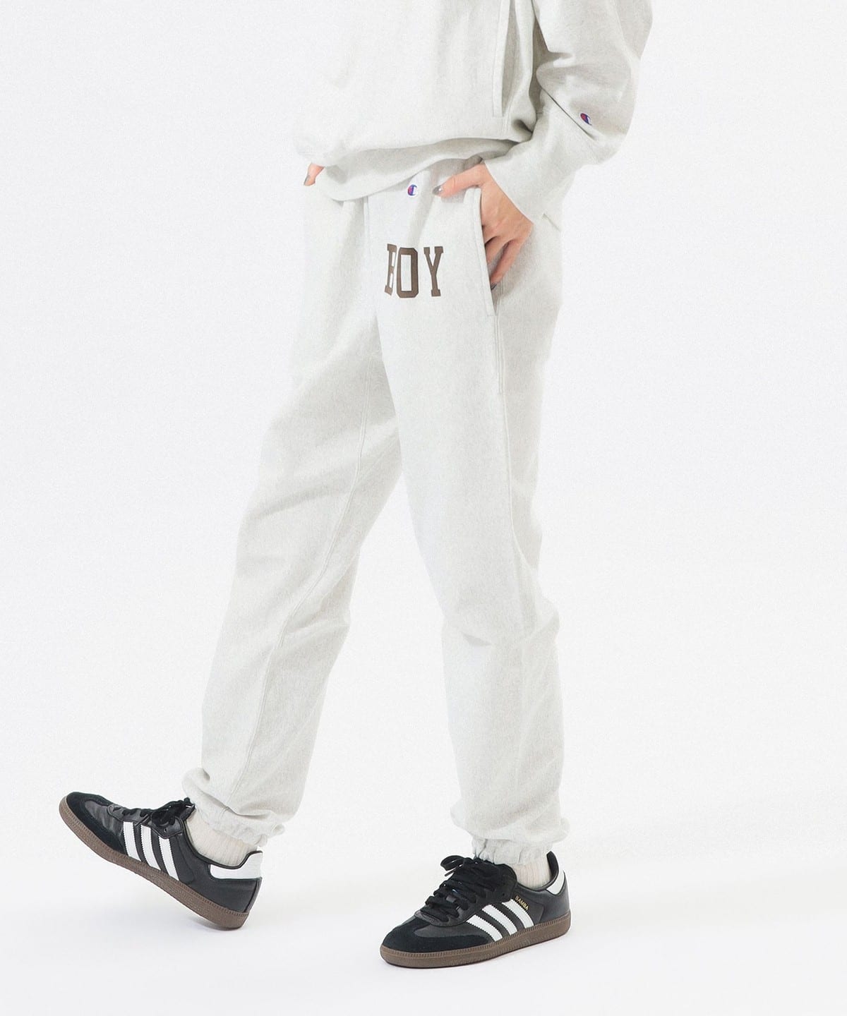 BEAMS BOY ×チャンピオン リバースウィーブ(R) スウェット パンツ BEAMS BOY（ビームス ボーイ）【別注】Champion / リバースウィーブ(R