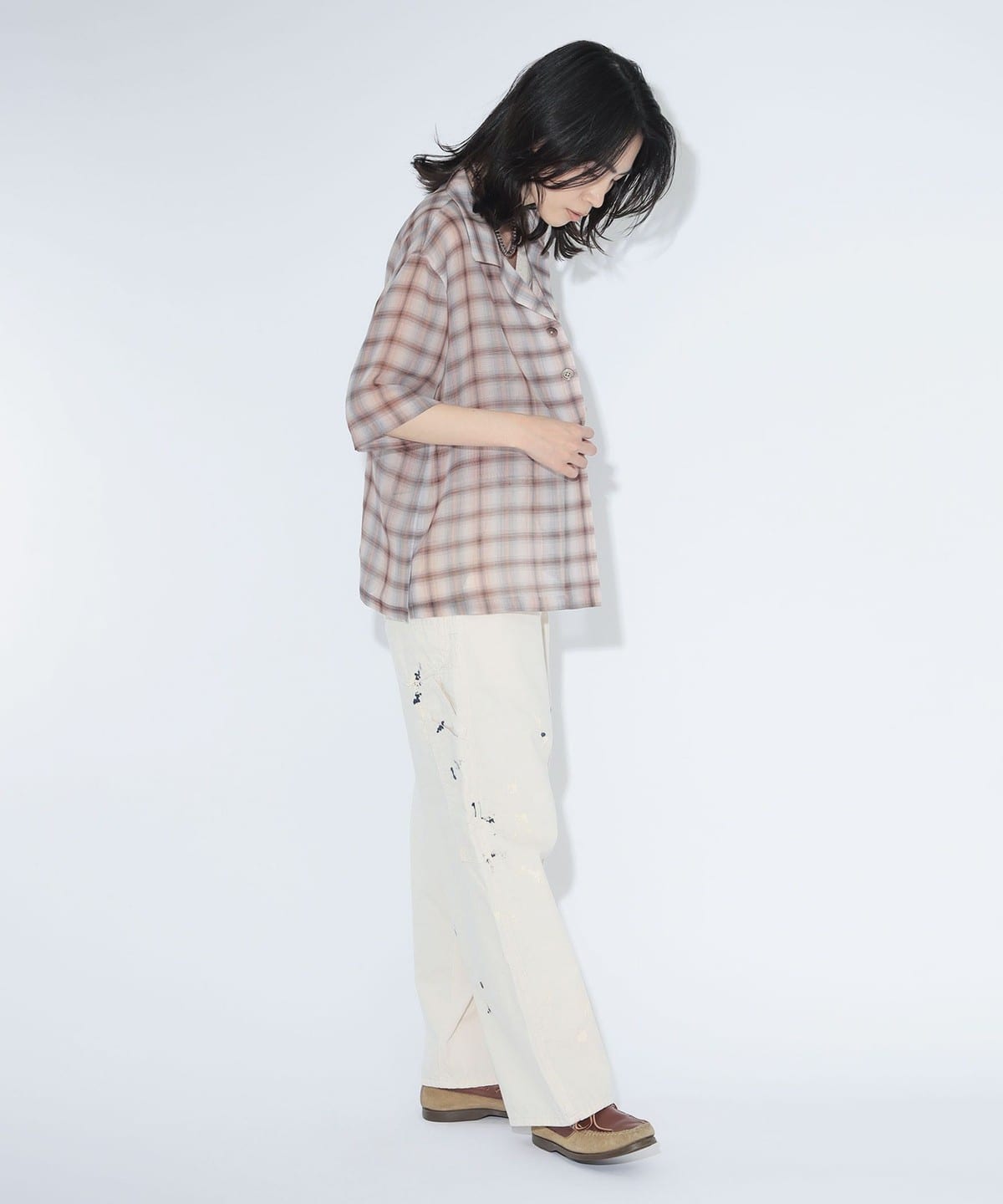 BEAMS BOY（ビームス ボーイ）【別注】Lee × maturely / リメイク