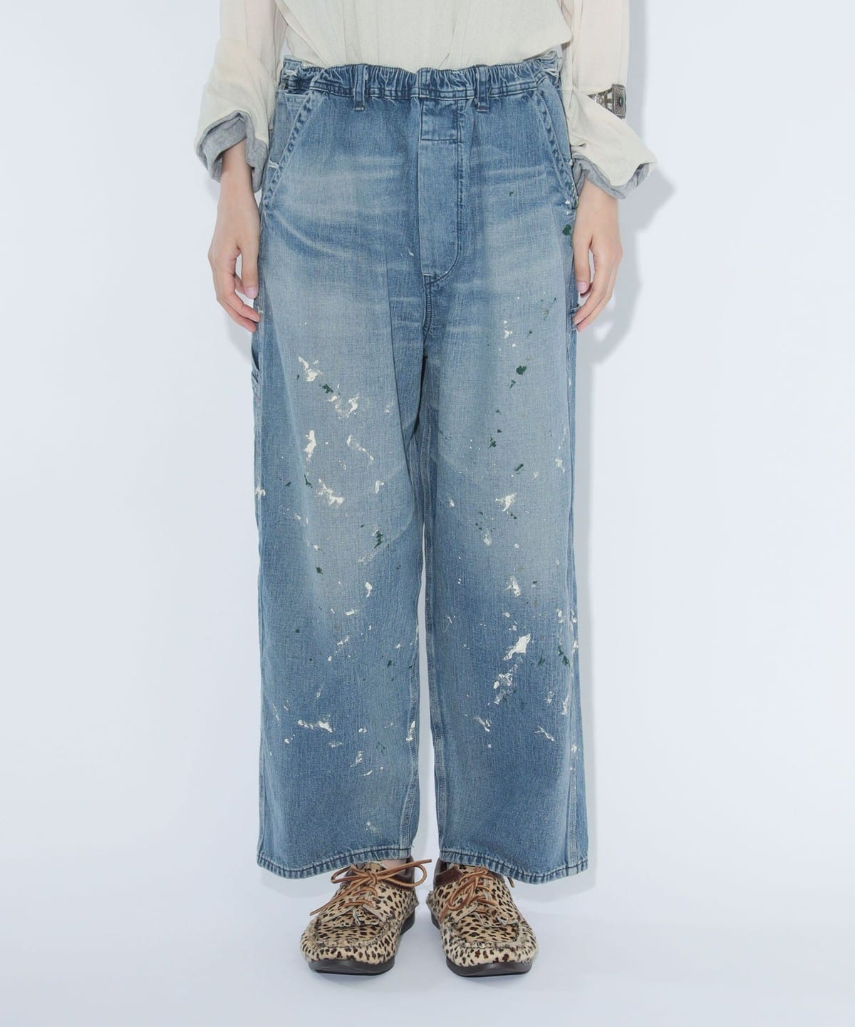 【別注】Lee × maturely / リメイク ユーズド パンツ BEAMS BOY（ビームス ボーイ）【別注】Lee × maturely / リメイク