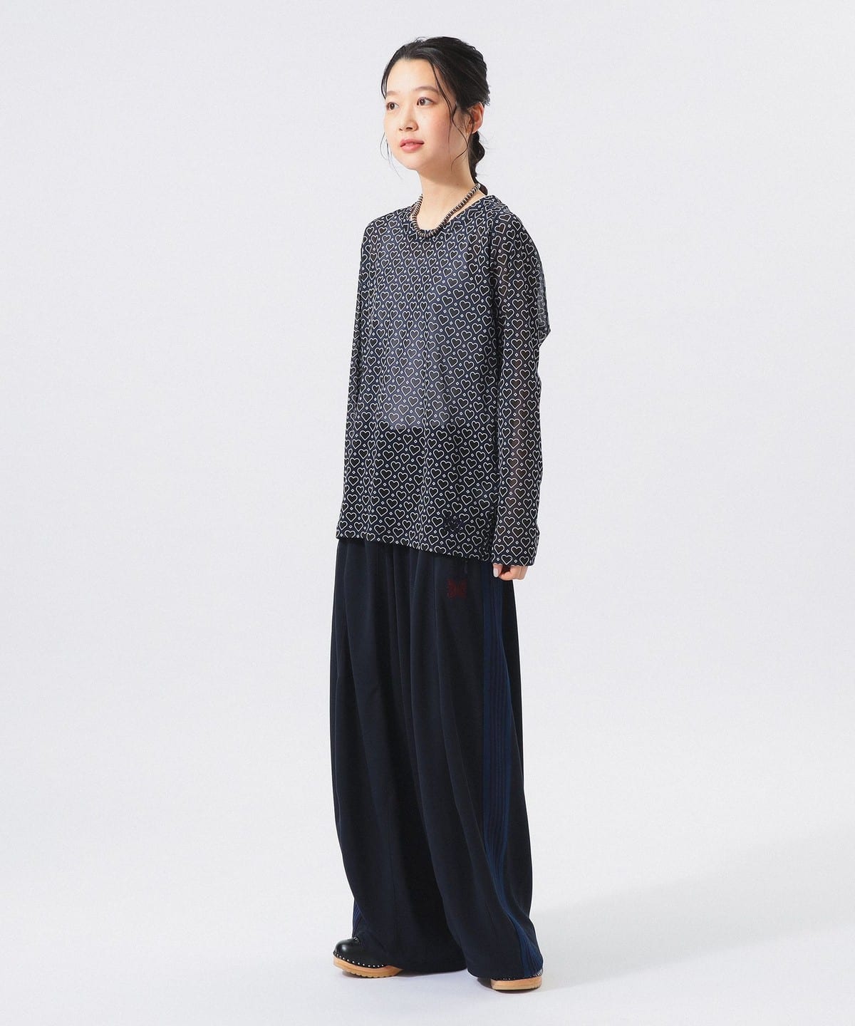 【✨極美品✨】NEEDLES × BEAMS BOY  別注◎ヒザデルパンツ BEAMS BOY（ビームス ボーイ）【別注】NEEDLES / トラック ヒザデル