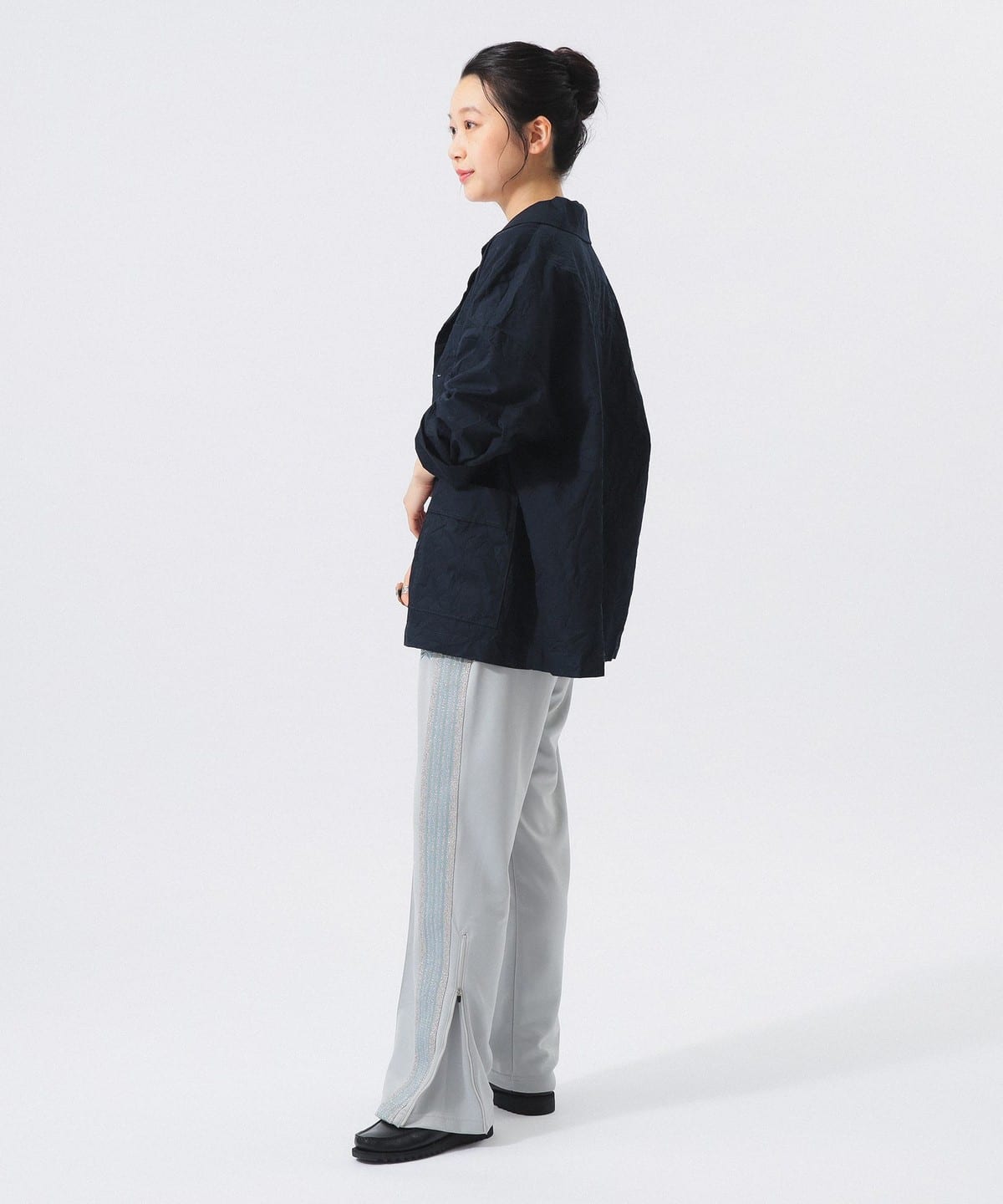 BEAMS JAPAN（ビームス ジャパン）【別注】NEEDLES / ジップ フレア