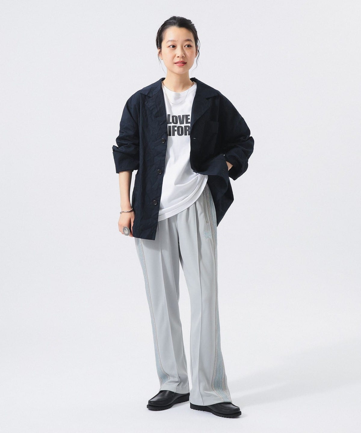 BEAMS JAPAN（ビームス ジャパン）【別注】NEEDLES / ジップ フレア