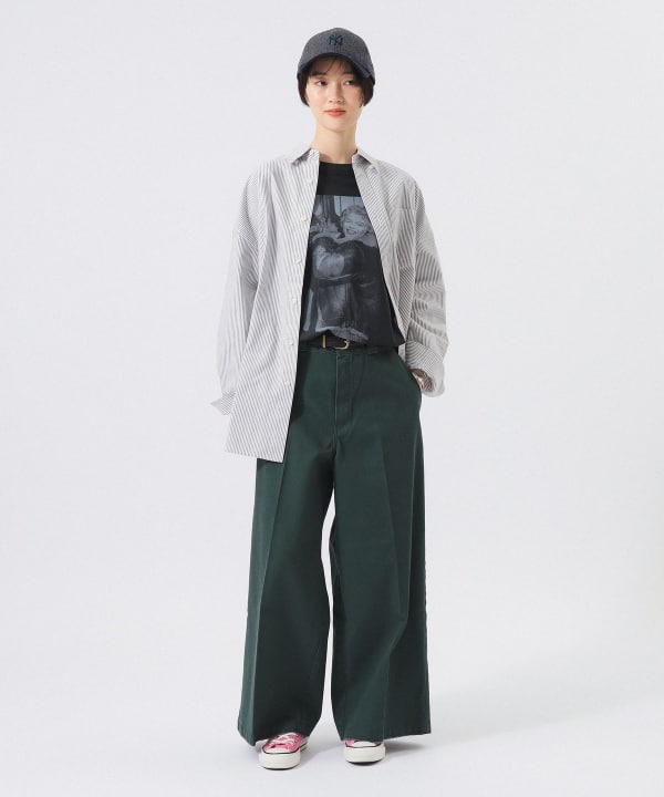 【別注】Dickies / ベーシック ワーク パンツ Model : H166 B84 W60 H86　Size : 29