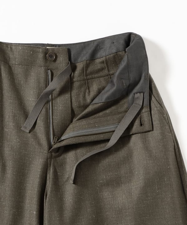 maturely / Linen Wool Military Pants