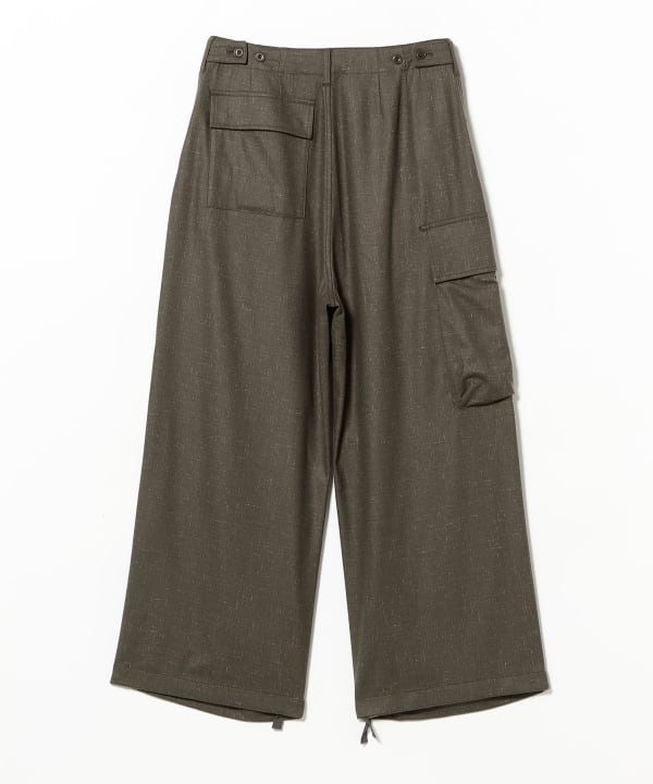 maturely / Linen Wool Military Pants