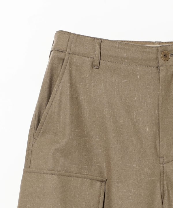 maturely / Linen Wool Military Pants