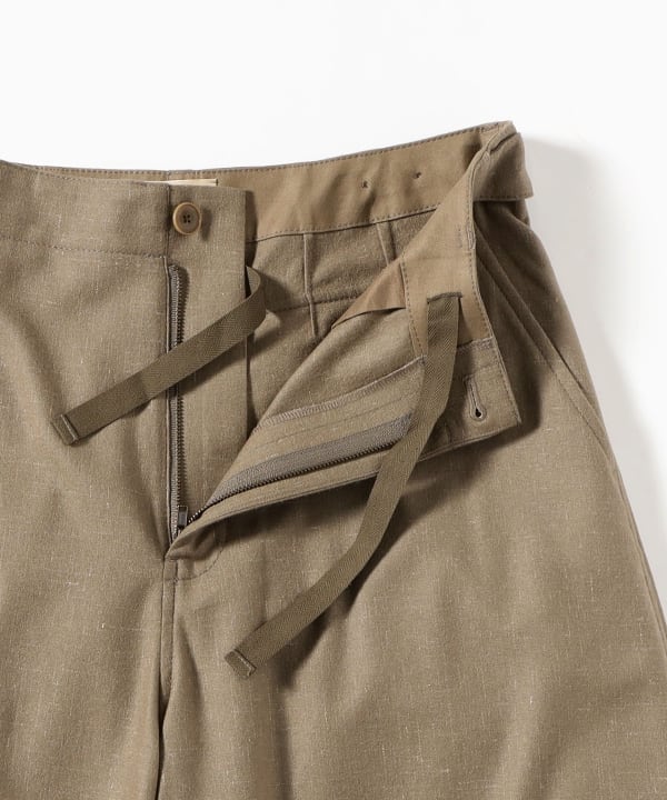 maturely / Linen Wool Military Pants