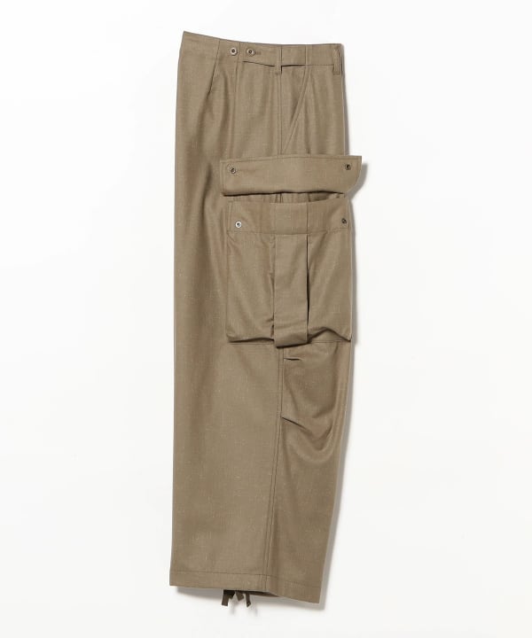 maturely / Linen Wool Military Pants