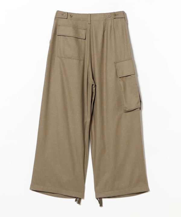 maturely / Linen Wool Military Pants