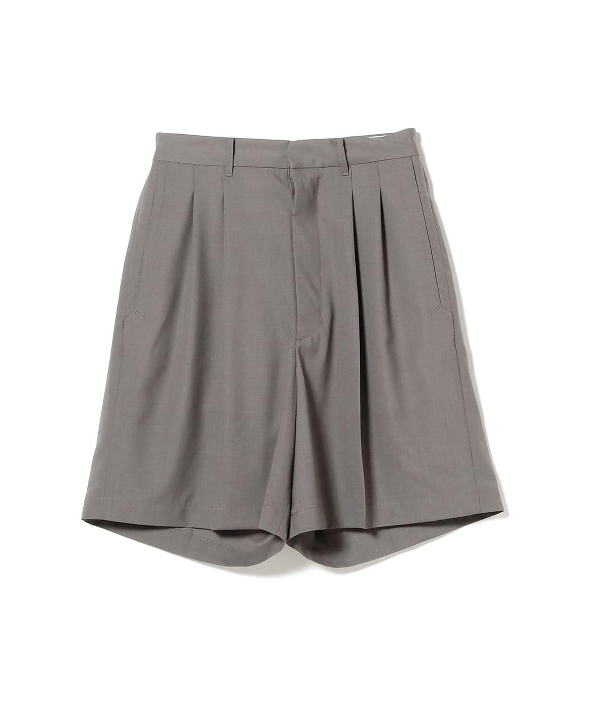 HAVERSACK ハバーサック / タイプライター 2タック ショーツ パンツ WOMEN GREY 1 HAVERSACK ハバーサック / タイプライター 2タック ショーツ パンツ WOMEN GREY 1