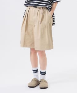 【別注】Gramicci / ツイル 2プリーツ ショーツ