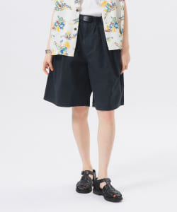 【別注】Gramicci / ツイル 2プリーツ ショーツ