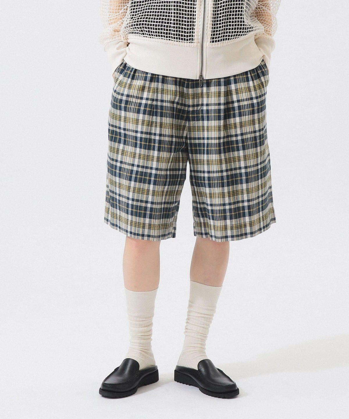BEAMS BOY（ビームス ボーイ）マドラス チェック ショーツ（パンツ
