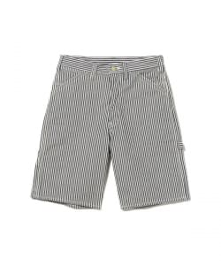 SUGER CANE / 11oz HICKORY STRIPE WORK SHORTS