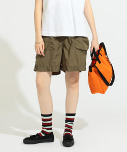 BEAMS BOY / ポリエステル リップストップ M-44 ショーツ