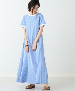 BEAMS BOY / カットツイル マキシワンピース