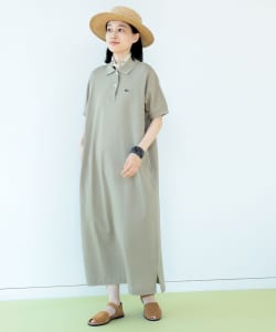 LACOSTE for BEAMS BOY / 別注 ピケ ワンピース 23SS
