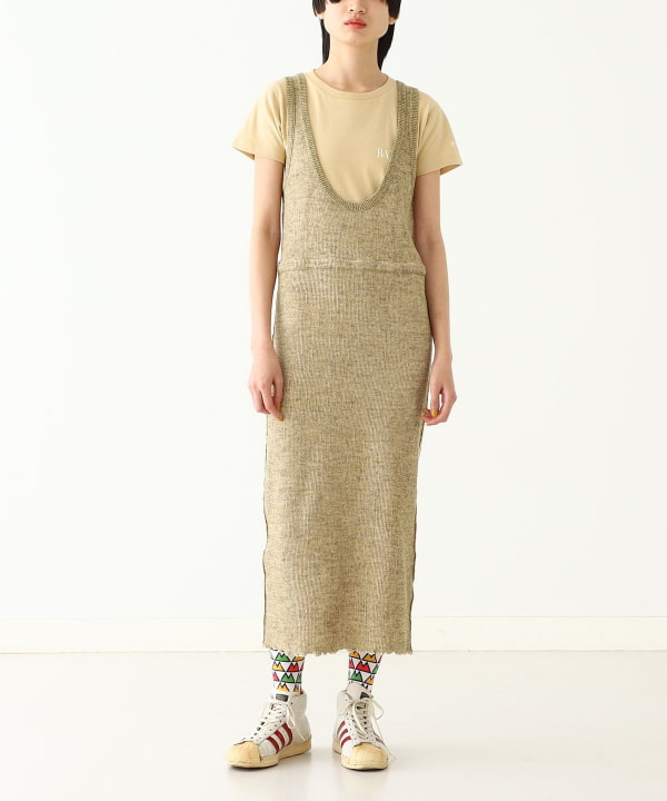 BEAMS BOY maturely / Plating Knit Dress（洋裝洋裝）網購｜BEAMS