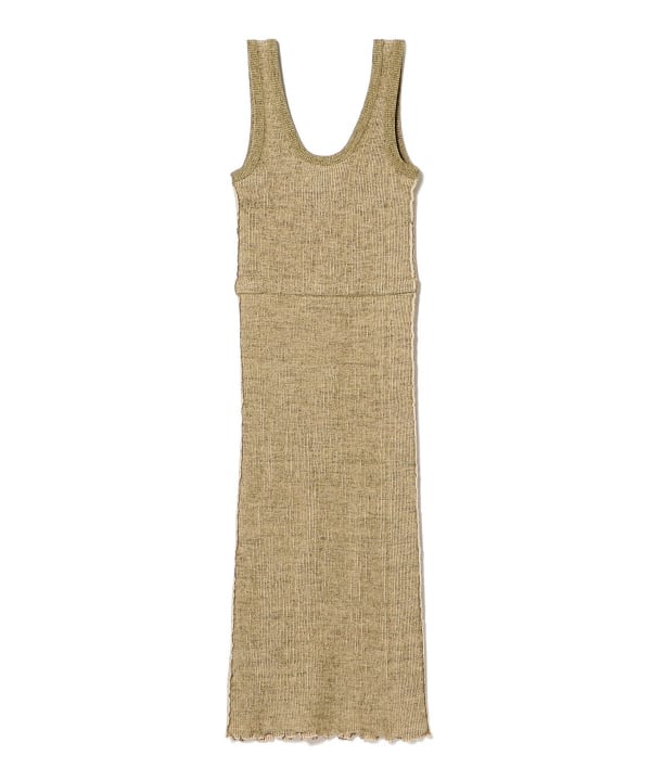 BEAMS BOY maturely / Plating Knit Dress（洋裝洋裝）網購｜BEAMS