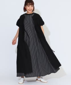 〈WOMEN〉BEAMS JAPAN / バルーンスリーブ ワンピース