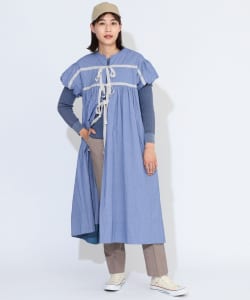 〈WOMEN〉BEAMS JAPAN / バルーンスリーブ ワンピース