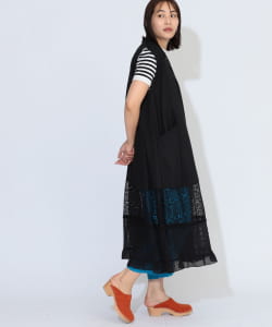 【BEAMS JAPAN限定】TORI-TO × BEAMS BOY / スモック ノースリーブ ワンピース