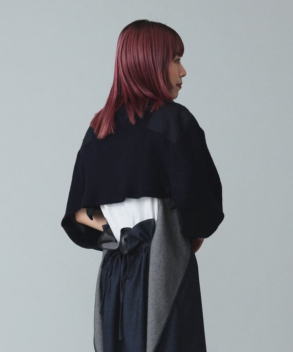 美品 ビームスボーイ maturely ポンチョTシャツ ビッグシルエット BEAMS BOY（ビームス ボーイ）maturely / Denim-like Twill