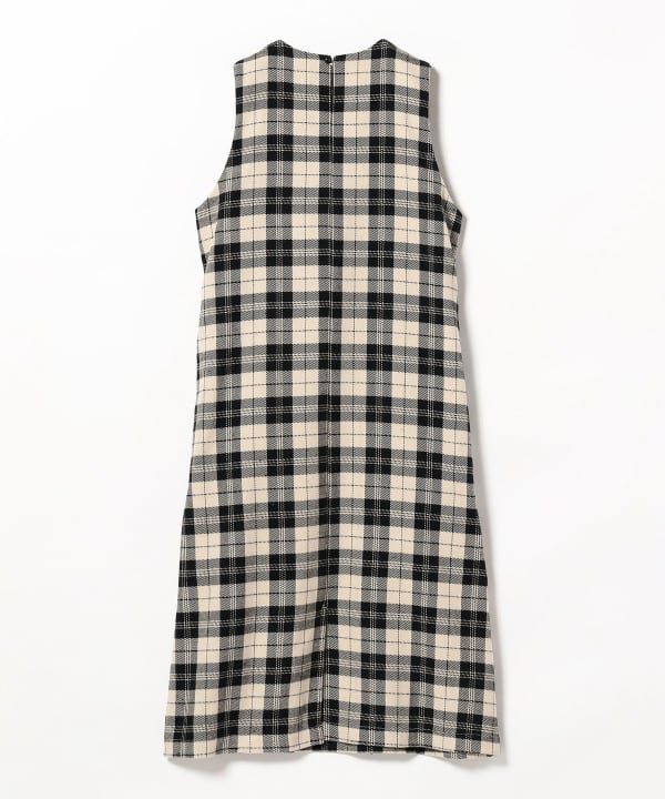 BEAMS BOY (BEAMS BOY) BEAMS BOY / Polyester Check Sleeveless One