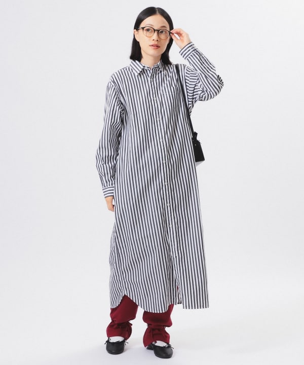 BEAMS BOY (BEAMS BOY) BEAMS BOY / Striped Button Down Long Sleeve 