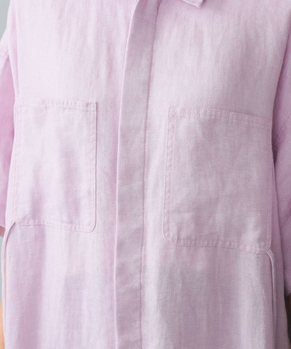BEAMS BOY（ビームス ボーイ）maturely / Linen Blend Work Shirt