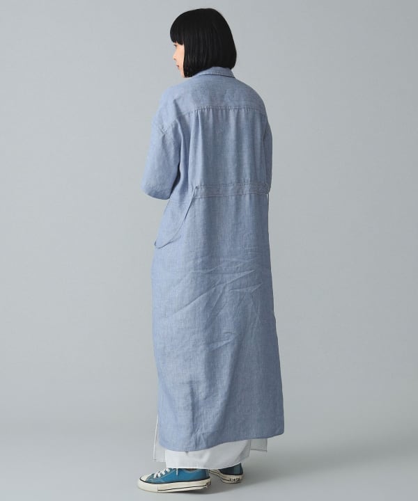 BEAMS BOY（ビームス ボーイ）maturely / Linen Blend Work Shirt