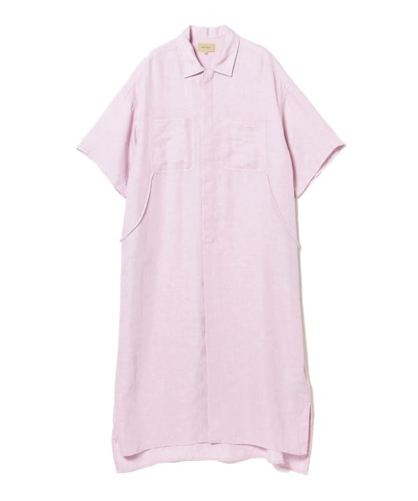 BEAMS BOY（ビームス ボーイ）maturely / Linen Blend Work Shirt