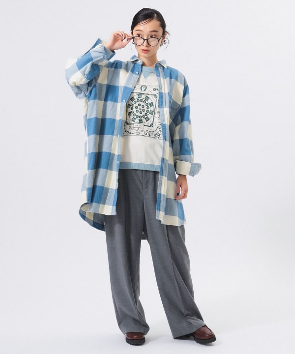 BEAMS BOY（ビームス ボーイ）【別注】INDIVIDUALIZED SHIRTS / シャツワンピース 24FW（ワンピース ワンピース）通販｜ BEAMS