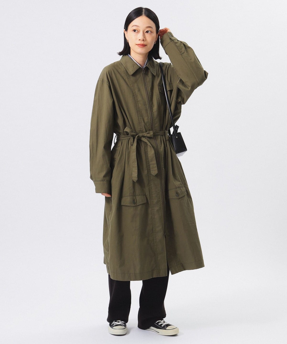 ミリタリー オールインワン アレンジワンピース ワンピース WOMEN OLIVE ONE SIZE ミリタリー オールインワン アレンジワンピース ワンピース WOMEN OLIVE ONE SIZE