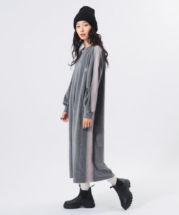 BEAMS BOY（ビームス ボーイ）【別注】NEEDLES / Track Dress Velvet（ワンピース ワンピース）通販｜BEAMS