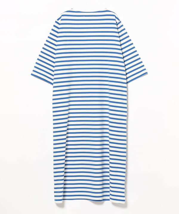 【BEAMS BOY 別注】LACOSTE ボーダーハーフスリーブドレス BEAMS BOY（ビームス ボーイ）【別注】LACOSTE / ボーダー