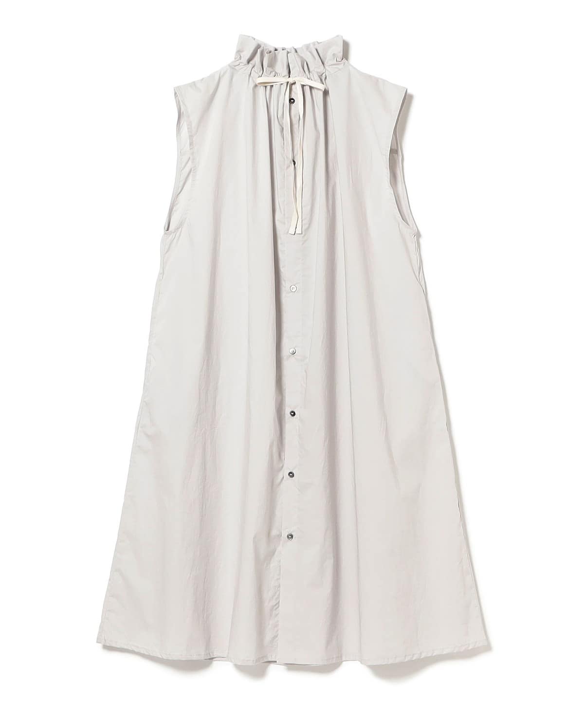 Yarmo ヤーモ / Smock Dress ワンピース WOMEN LT. GREY ONE SIZE Yarmo ヤーモ / Smock Dress ワンピース WOMEN LT. GREY ONE SIZE