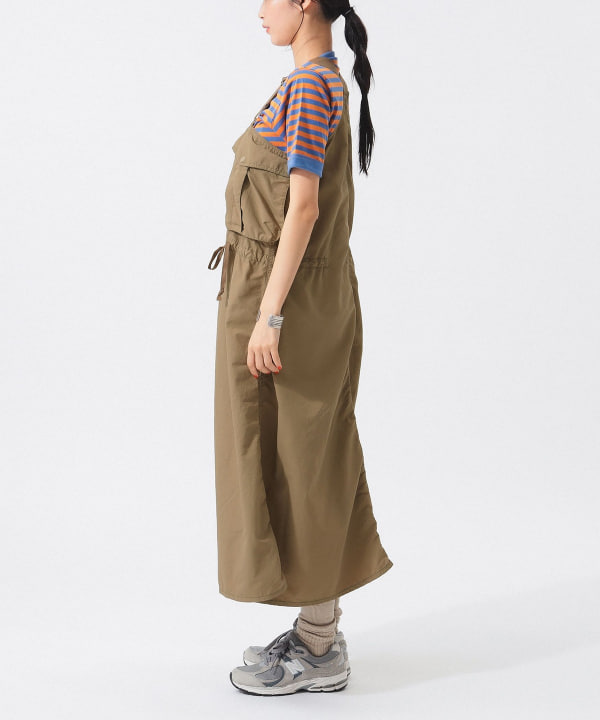 BEAMS BOY ワンピース ナイロン フィッシング ベスト アレンジ