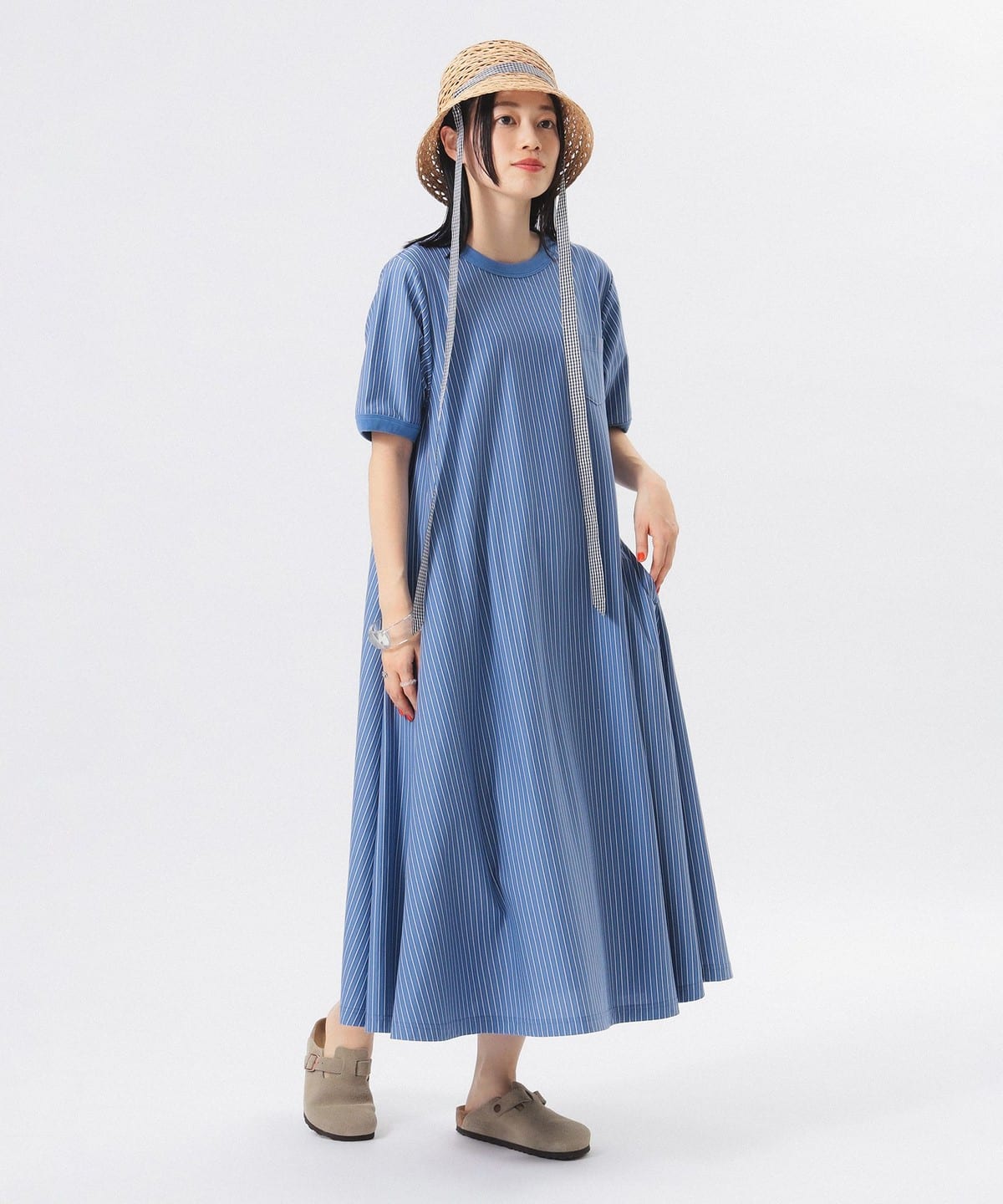 美品ビームスボーイ美シルエットきれい色カットツイルAラインマキシワンピース♪ 楽天市場】【SALE／50%OFF】BEAMS BOY / カット ツイル マキシ