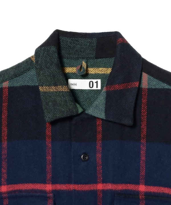 新品　ビームスボーイ　ts(s)  ウール　ワンピース BEAMS BOY（ビームス ボーイ）ts(s) / Tartan Onepiece
