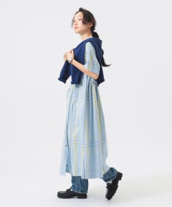 【+10%ポイントUP】ボーイ ビッグ タータン ワンピース