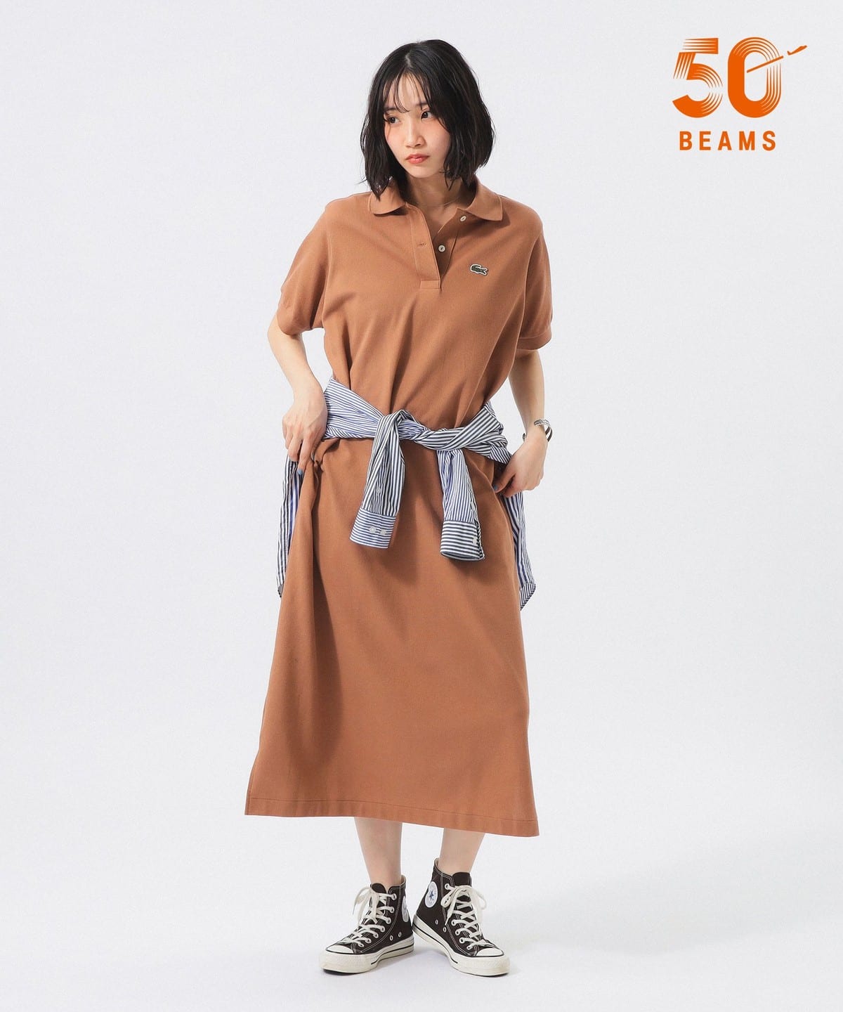 BEAMS BOY (BEAMS BOY) [Special order] LACOSTE / Polo Dress (Dress