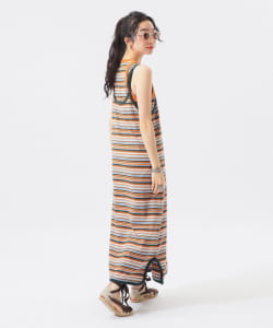 【+10%ポイントUP】マルチボーダー ワンピース